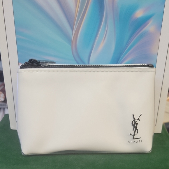 Yves Saint Laurent Handbags - Yves Saint Laurent (YSL) Beaute Makeup 5x3.5x1.5 Pouch New Zippered